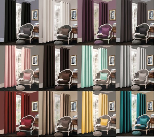 Blackout curtains pair ready - blackout,