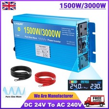1500W 3000W Pure Sine Wave