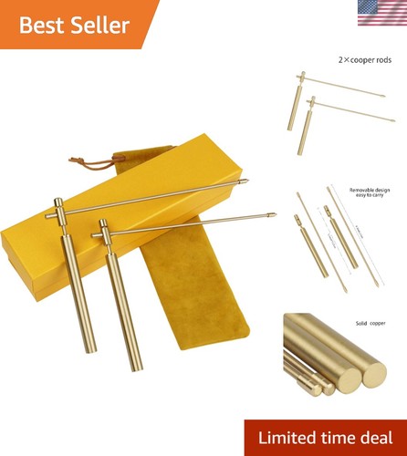 Copper dowsing rods set - dowsing,
