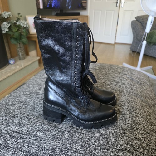 Patricia miller black boots - miller,