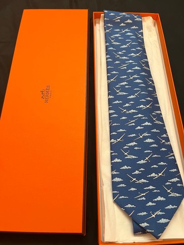 Hermes new unused neck tie - hermes,