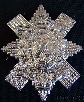 Black watch cap badge - cap,