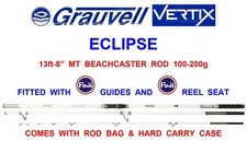 GRAUVELL VERTIX ECLIPSE MT 13ft-8" SURF ROD+BAG & CASE SEA FISHING BEACHCASTER