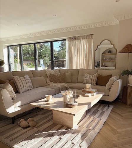 Luxury zinc corner sofa - luxury,