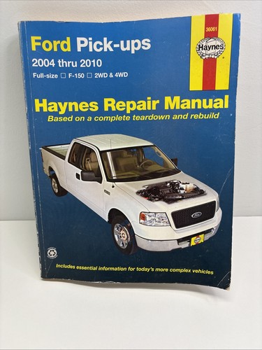 Haynes repair manual ford - repair,
