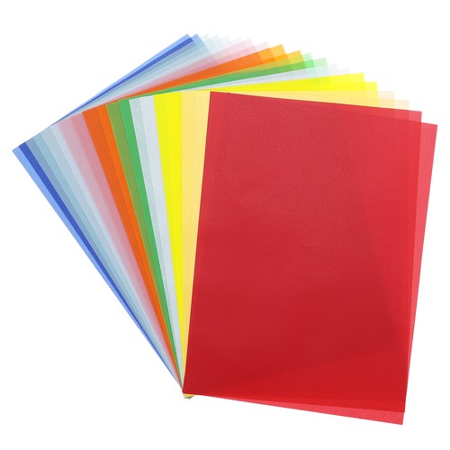 Colored vellum paper sheet - colored, 20