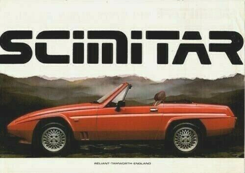 Reliant scimitar ss1 1987 - reliant,