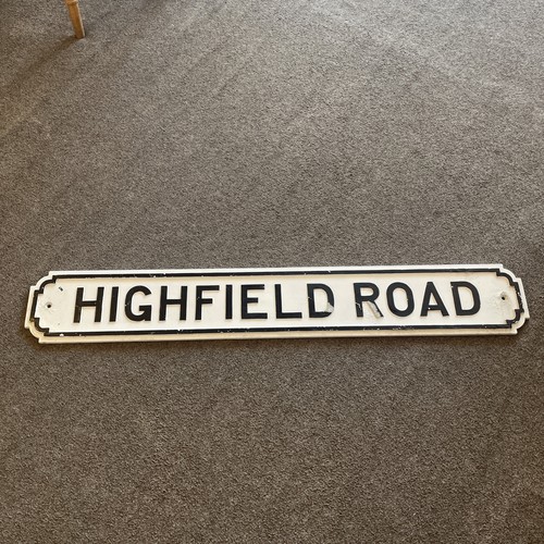 Vintage street road sign - ,