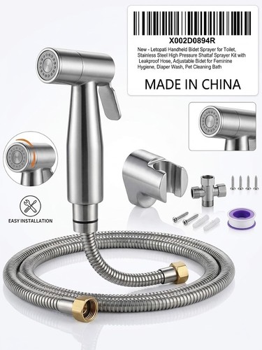 Handheld bidet sprayer set - bidet,