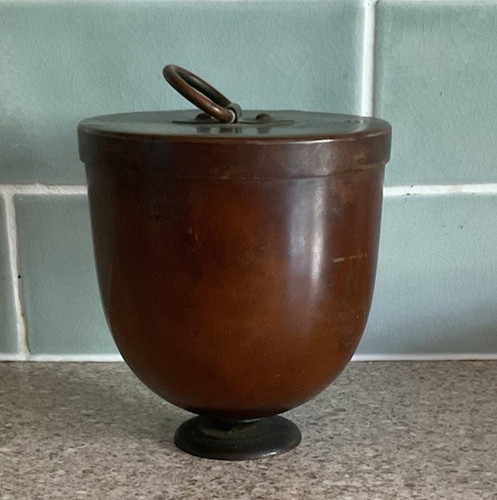 Victorian copper ice - , cream