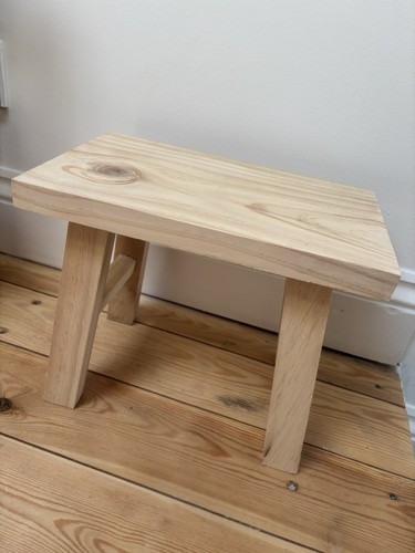 New wooden milking stool - new,