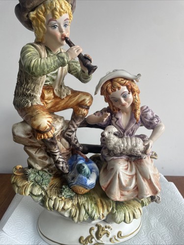 Capodimonte porcelain figurine - porcelain,