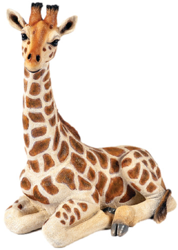 Giraffe ornament resin - giraffe,