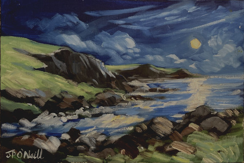 Impressionist seascape - impressionist,