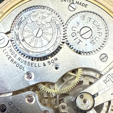 Antique Gold Plated  Pocket