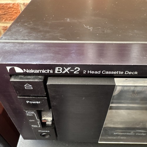Nakamichi black cassette - nakamichi,