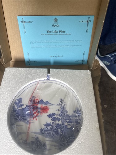 Spode the lake plate - the,