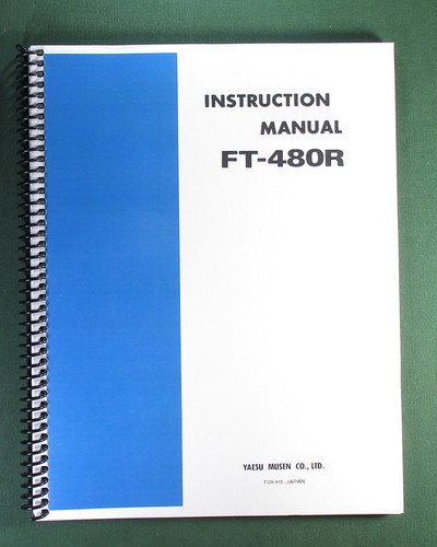 Yaesu 480 instruction - yaesu,