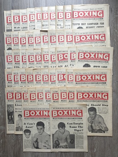 1957 boxing news - boxing,