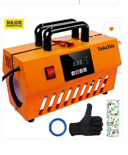 Tekchic tumbler heat press - tekchic,