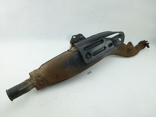 Exhaust muffler end - exhaust,