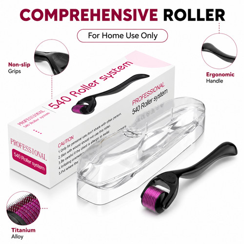 Derma roller 540 titanium - roller,