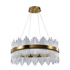Modern K9 Crystal Chandelier LED Ceiling Light Pendant Lamp Lighting Living Room