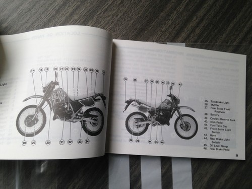 Kawasaki kmx125 200 owners - kawasaki, kmx125/200