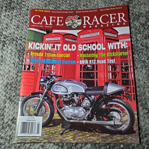 Cafe racer magazine june - magazine, june/july
