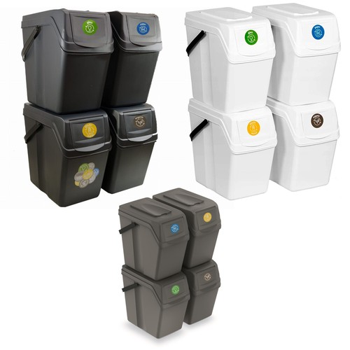 Sorting waste bin set - sorting,
