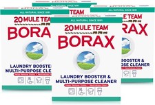 20 Mule Team Detergent Booster - 65oz ( Pack of 4 ) Free Shipping only USA