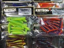 KEITECH Lures Easy Shinner 2.0" (12pcs ) JAPAN Strong Squid scent Drop Shot jig