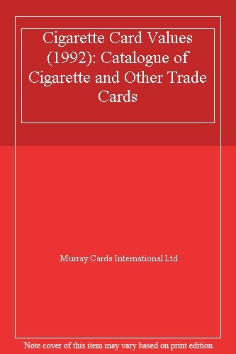 Cigarette card values - values, (1992)