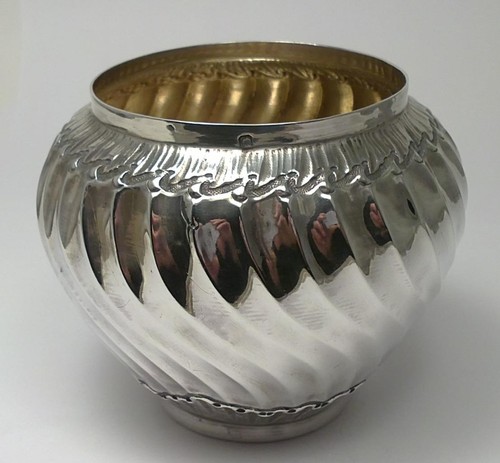 Victorian sterling silver posy - silver,
