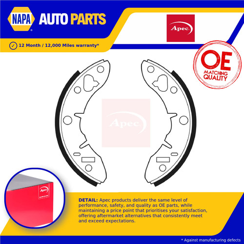Brake shoes set fits austin - brake,