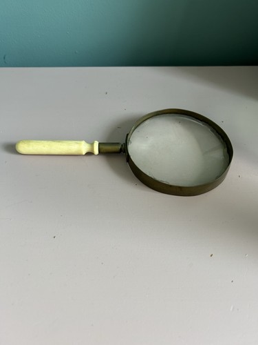 Antique magnifying glass