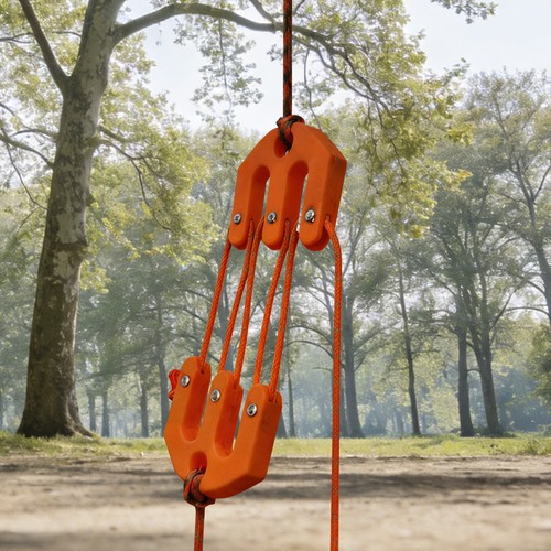Portable nylon block and - nylon,