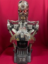 Sideshow T2-750 Terminator 1:1 Bust – Upgraded Edition with LED Head Chip