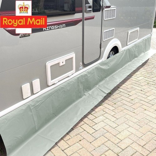 Caravan awning draught - caravan, skirt