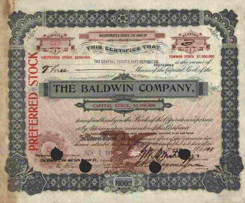 Baldwin piano 1910 - baldwin, cincinnati