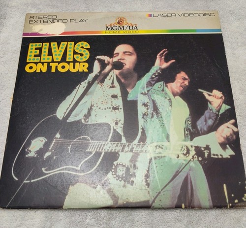 Elvis tour laserdisc ld - elvis,