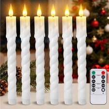 6PCS Flickering Flameless LED