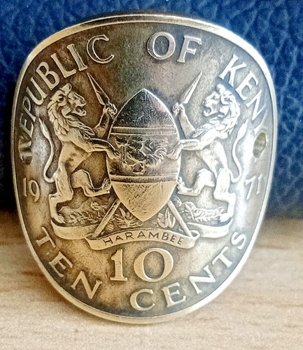 Walking stick badge 1971 - walking,
