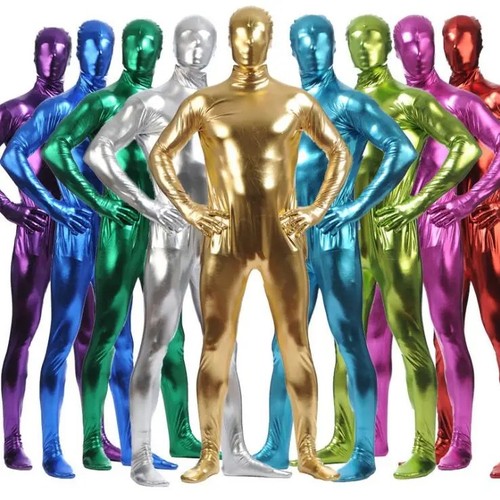 Shiny metallic full body - shiny,