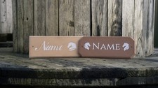 CUSTOM Stable Door Name Plaque