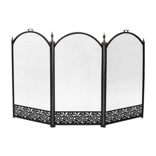 Folding fire guard - folding,