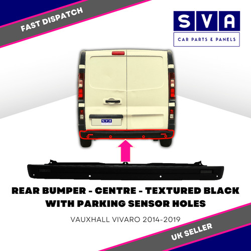 Vauxhall vivaro 2014 2019 rear - vauxhall, 2014-2019