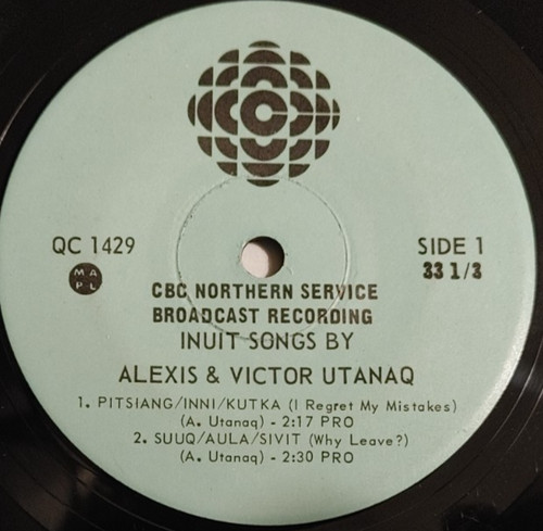 Alexis victor utanaq inuit - &,