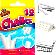 White Chalks Smooth Writing