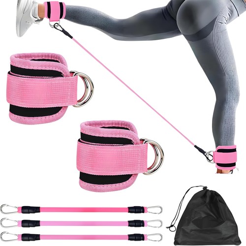Ankle resistance bands with - resistance,